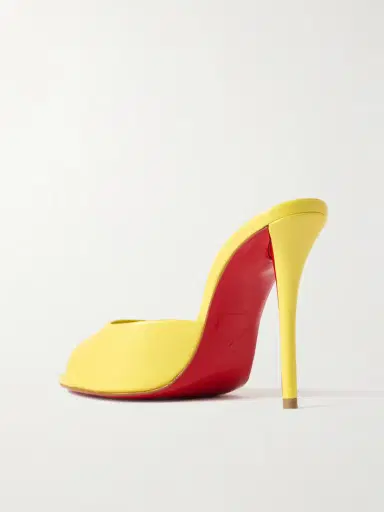 Christian Louboutin Miss Z 100 Leather Mules | Thumbnail 3 Christian Louboutin Miss Z 100 Leather Mules | Thumbnail 3