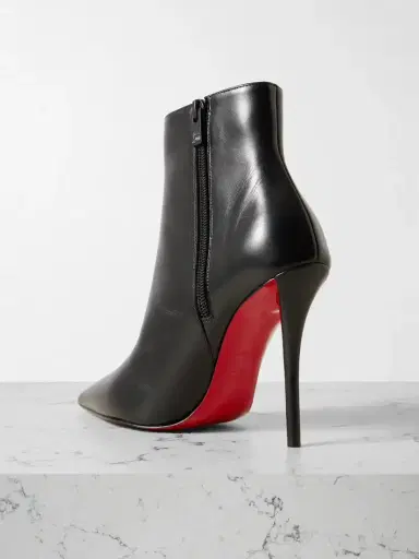 Christian Louboutin Miss Z 100 Leather Ankle Boots | Thumbnail 3 Christian Louboutin Miss Z 100 Leather Ankle Boots | Thumbnail 3