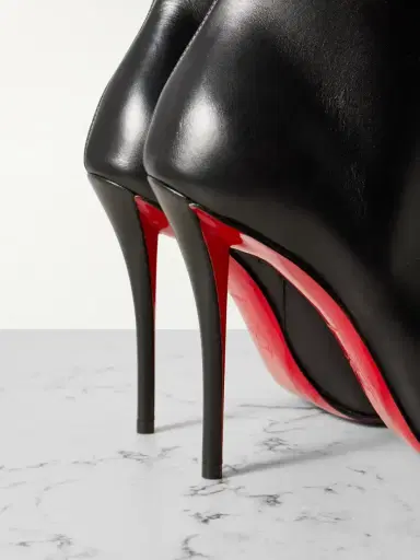 Christian Louboutin Miss Z 100 Leather Ankle Boots | Thumbnail 4 Christian Louboutin Miss Z 100 Leather Ankle Boots | Thumbnail 4