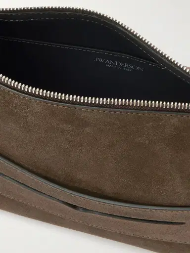 JW Anderson Loafer Suede Shoulder Bag | Thumbnail 5