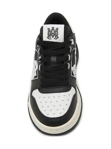 AMIRI Women's Leather Logo Platform Sneakers - Black - Size 6 | Thumbnail 4