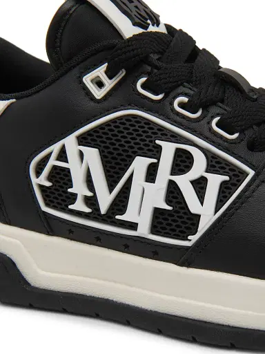AMIRI Women's Leather Logo Platform Sneakers - Black - Size 6 | Thumbnail 5