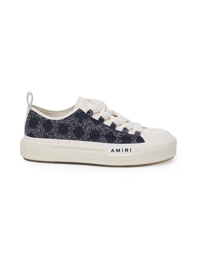 Amiri Women's MA Quad Cotton Low-Top Sneakers - Indigo