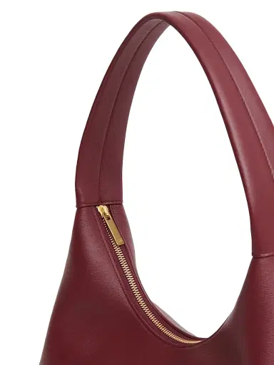 Mansur Gavriel Women's Candy Leather Baguette - Oxblood | Thumbnail 4 Mansur Gavriel Women's Candy Leather Baguette - Oxblood | Thumbnail 4