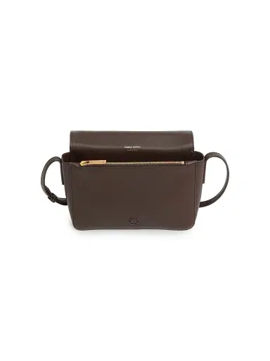 Mansur Gavriel Women's Clio Leather Shoulder Bag - Chocolate | Thumbnail 2