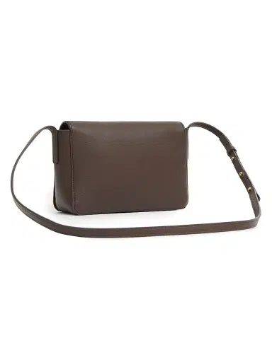 Mansur Gavriel Women's Clio Leather Shoulder Bag - Chocolate | Thumbnail 3