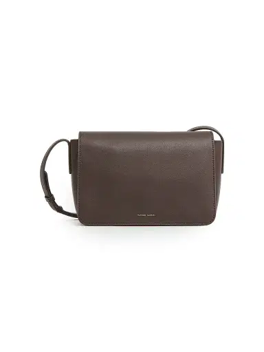 Mansur Gavriel Women's Clio Leather Shoulder Bag - Chocolate | Thumbnail 1