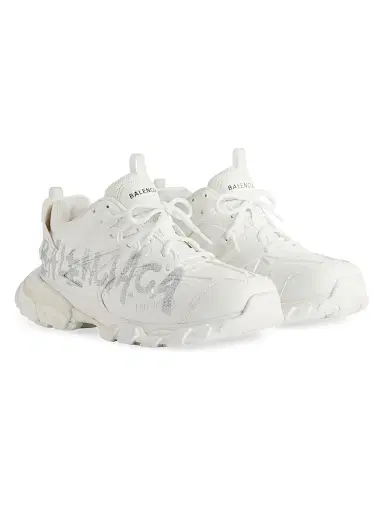Balenciaga Women's Track Nail Polish Sneakers - White - Size 12 | Thumbnail 2 Balenciaga Women's Track Nail Polish Sneakers - White - Size 12 | Thumbnail 2