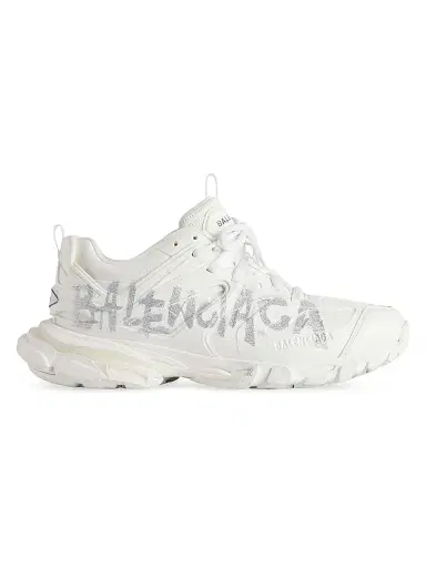 Balenciaga Women's Track Nail Polish Sneakers - White - Size 12 | Thumbnail 1 Balenciaga Women's Track Nail Polish Sneakers - White - Size 12 | Thumbnail 1
