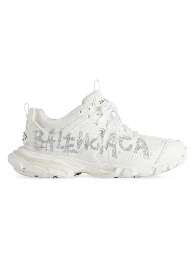 Balenciaga Women's Track Nail Polish Sneakers - White
