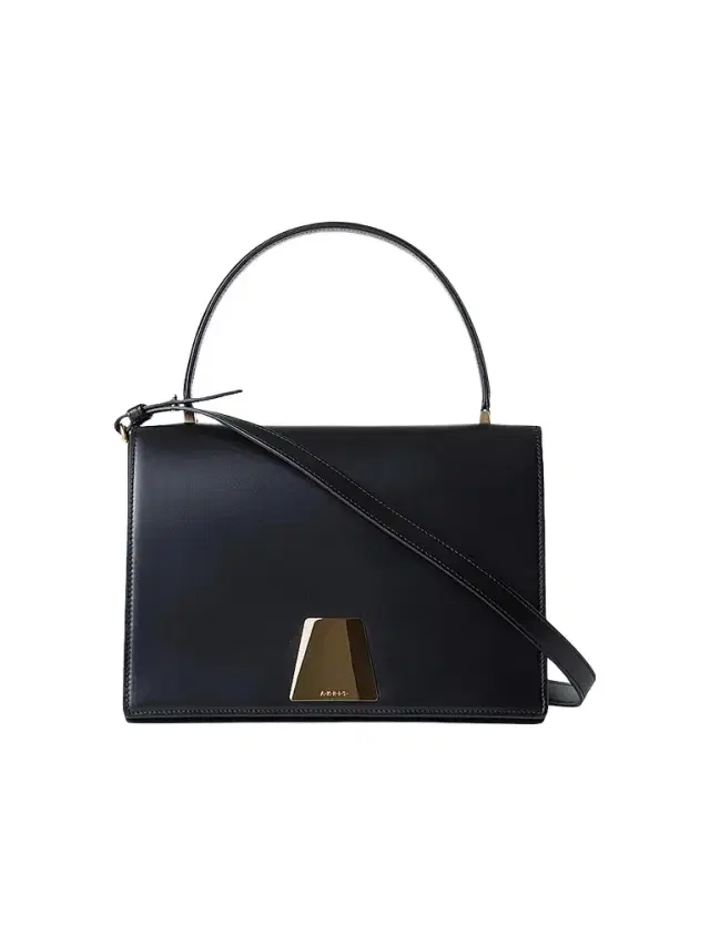 Akris Women's Alice Leather Top Handle Bag - Black