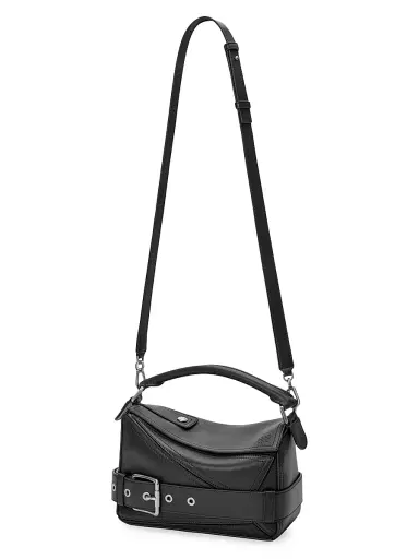 Loewe Women's Puzzle Biker Leather Top Handle Bag | Thumbnail 7 Loewe Women's Puzzle Biker Leather Top Handle Bag | Thumbnail 7