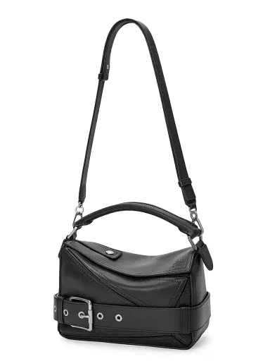 Loewe Women's Puzzle Biker Leather Top Handle Bag | Thumbnail 8 Loewe Women's Puzzle Biker Leather Top Handle Bag | Thumbnail 8