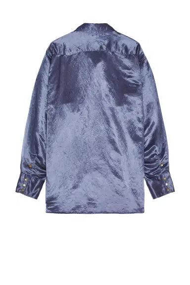 Beams Plus Western Shirt Broken Nylon Satin | Thumbnail 2