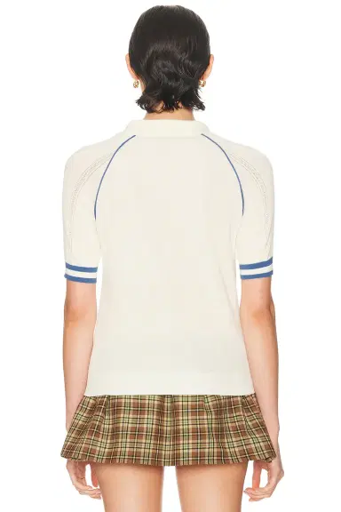 Miu Miu Short Sleeve Sweater | Thumbnail 3
