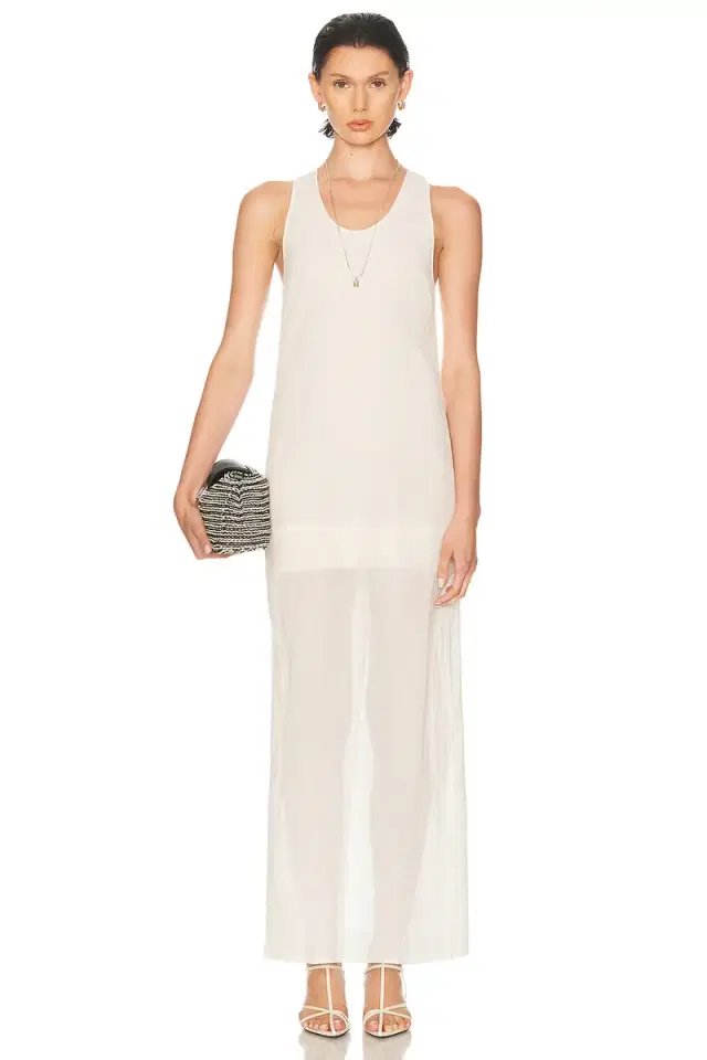 Toteme Crinkled Scoop Dress