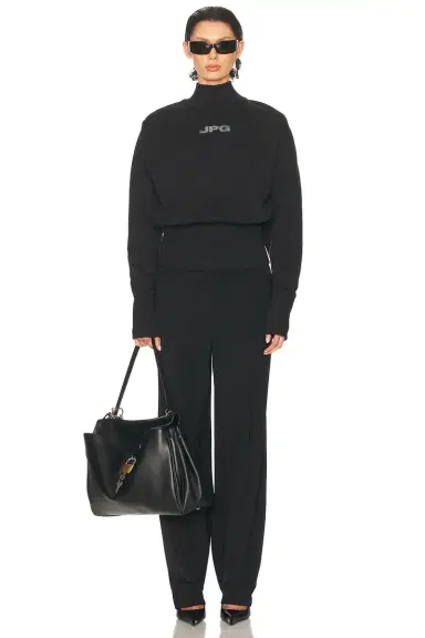 Jean Paul Gaultier Cropped Crew Neck Jpg Sweater | Thumbnail 4