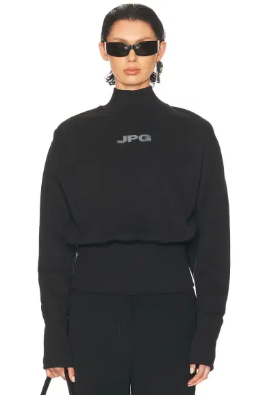 Jean Paul Gaultier Cropped Crew Neck Jpg Sweater | Thumbnail 1