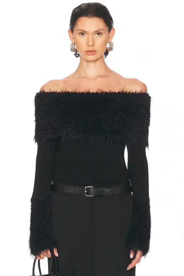 Jean Paul Gaultier Ribbed Hairy Sweater