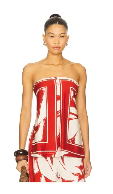 SEVEN WONDERS Arlette Strapless Top | Thumbnail 2