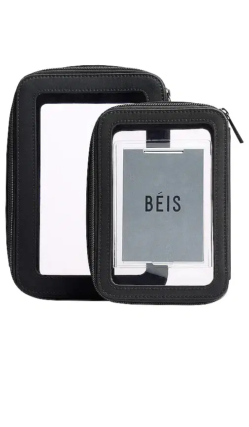 BEIS The Inflight Cosmetic Case Set
