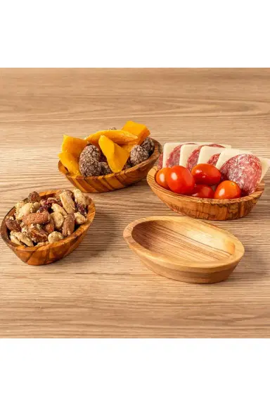 Verve Culture Set Of 4 Olivewood Aperitivo Bowls | Thumbnail 6 Verve Culture Set Of 4 Olivewood Aperitivo Bowls | Thumbnail 6