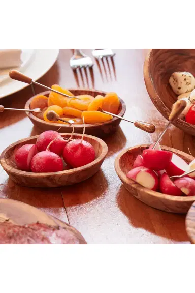 Verve Culture Set Of 4 Olivewood Aperitivo Bowls | Thumbnail 7 Verve Culture Set Of 4 Olivewood Aperitivo Bowls | Thumbnail 7