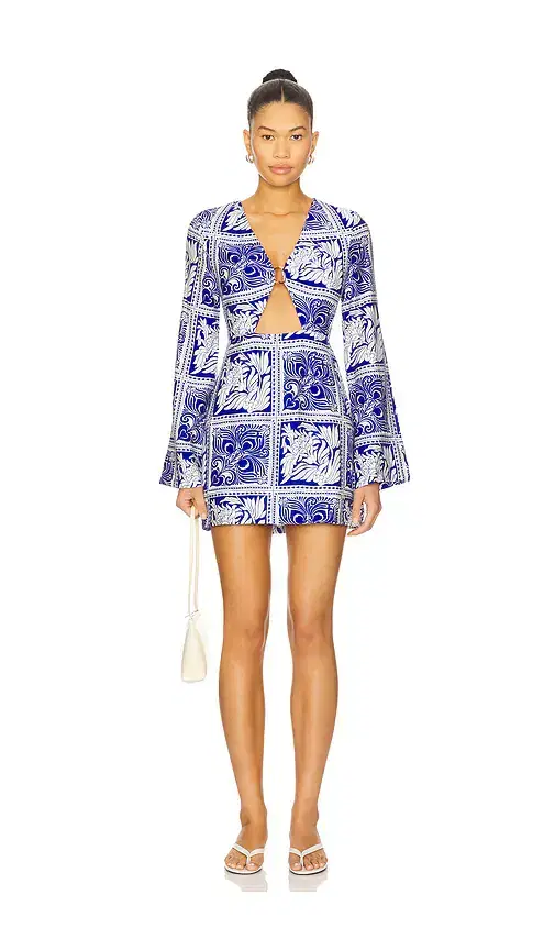 SEVEN WONDERS Elka Sleeved Mini Dress