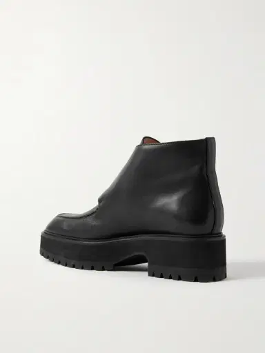 Gabriela Hearst Apollo Buckled Leather Ankle Boots | Thumbnail 3