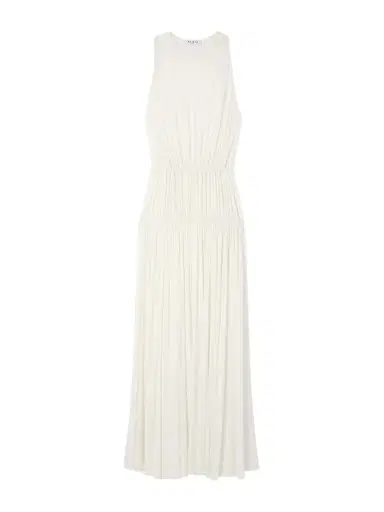 Alaïa Gathered Jersey Maxi Dress | Thumbnail 1 Alaïa Gathered Jersey Maxi Dress | Thumbnail 1