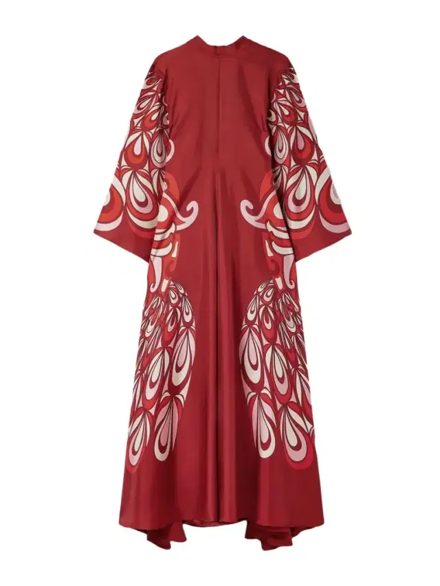 La DoubleJ Icon Magnifico Printed Silk-twill Maxi Dress