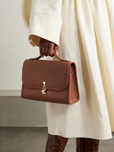Gabriela Hearst Leonora Medium Leather Tote | Thumbnail 6