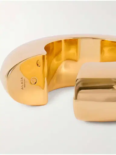 Alaïa Bumper Gold-tone Cuff | Thumbnail 4