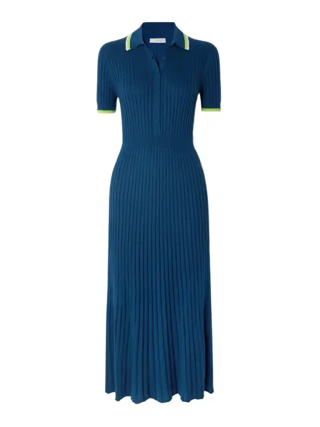 Eyot Ribbed Silk And Cashmere-blend Midi Dress