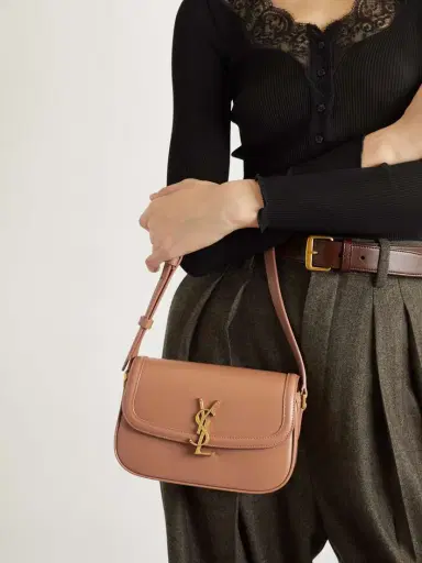 Saint Laurent Solferino Mini Leather Shoulder Bag | Thumbnail 2
