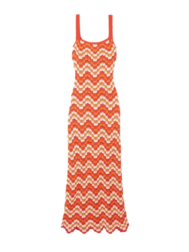 Marea Crocheted Cotton Maxi Dress