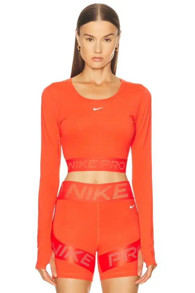 Nike Dri-FIT Cropped Long Sleeve Top