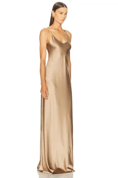 ÉTERNE Mila Silk Maxi Dress | Thumbnail 2