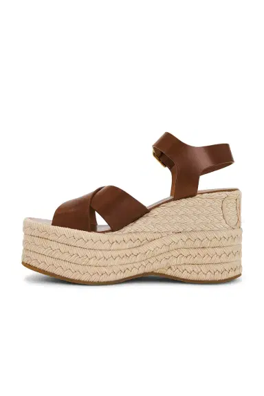 Chloé Isla Wedge Sandal | Thumbnail 5 Chloé Isla Wedge Sandal | Thumbnail 5