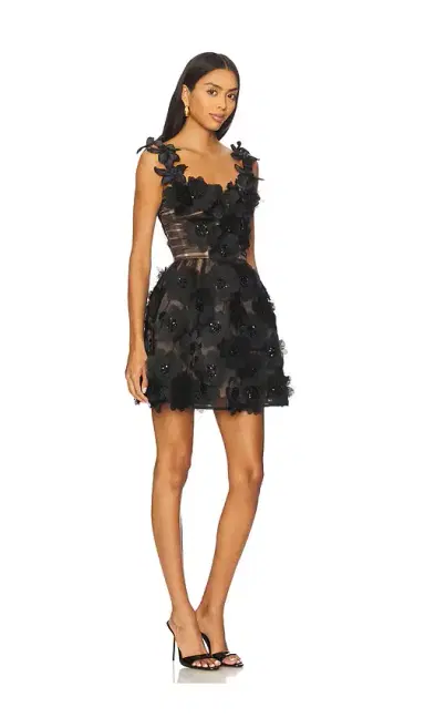 Bronx and Banco Rosalie Noir Mini Dress | Thumbnail 2 Bronx and Banco Rosalie Noir Mini Dress | Thumbnail 2