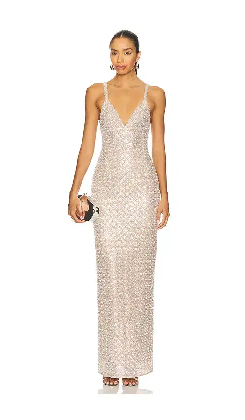 Allegra Sequin Maxi Dress