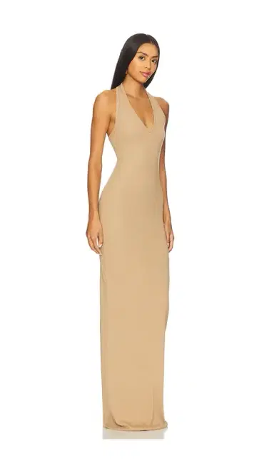 Eterne Halter Maxi Dress | Thumbnail 2