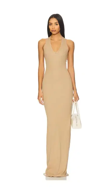 Eterne Halter Maxi Dress | Thumbnail 1