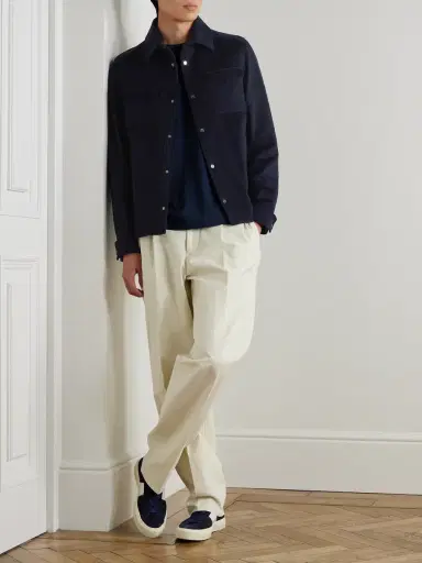 HERNO Wool and Cashmere-Blend Shirt Jacket - Men | Thumbnail 2 HERNO Wool and Cashmere-Blend Shirt Jacket - Men | Thumbnail 2