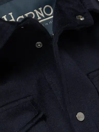 HERNO Wool and Cashmere-Blend Shirt Jacket - Men | Thumbnail 5 HERNO Wool and Cashmere-Blend Shirt Jacket - Men | Thumbnail 5