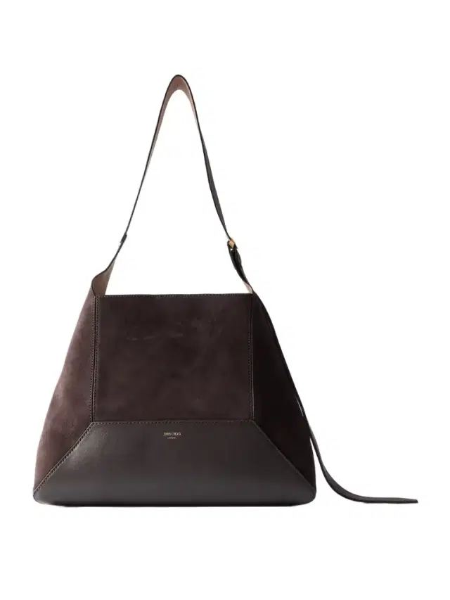 Diamond Medium Suede And Leather Shoulder Bag
