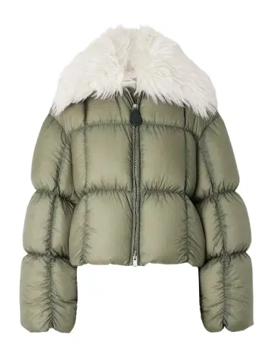 Jil Sander Plush-trimmed Padded Quilted Shell Jacket | Thumbnail 1 Jil Sander Plush-trimmed Padded Quilted Shell Jacket | Thumbnail 1