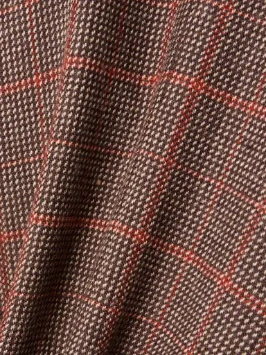 Chloé Double-breasted Checked Wool Coat | Thumbnail 5