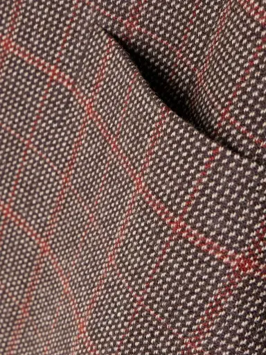 Chloé Checked Wool Blazer | Thumbnail 5