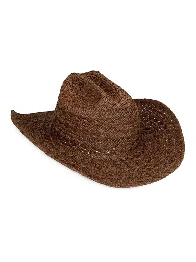 Lack of color Women's X Phoenix Woven Paper Cowboy Hat - Carob - Size Large | Thumbnail 3 Lack of color Women's X Phoenix Woven Paper Cowboy Hat - Carob - Size Large | Thumbnail 3